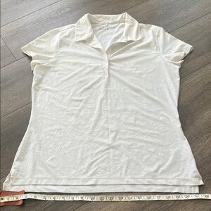 Golf Nike Women's White Button Down Shirt